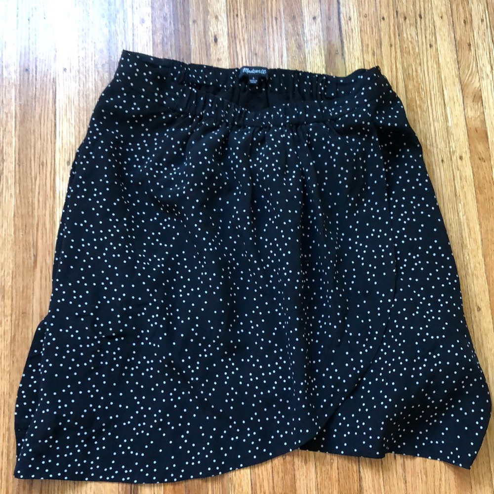 Madewell Polka Dot Skirt